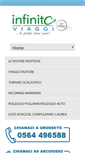 Mobile Screenshot of infinitoviaggi.com